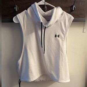 Under Armour Women's Sleeveless Hoodie - White
